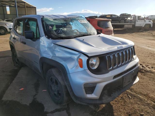 ZACNJDAB1MPN15032 - 2021 JEEP RENEGADE SPORT SILVER photo 4