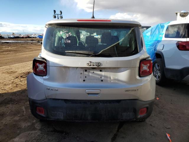 ZACNJDAB1MPN15032 - 2021 JEEP RENEGADE SPORT SILVER photo 6