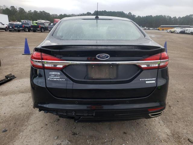 3FA6P0K90HR364292 - 2017 FORD FUSION TITANIUM BLACK photo 6