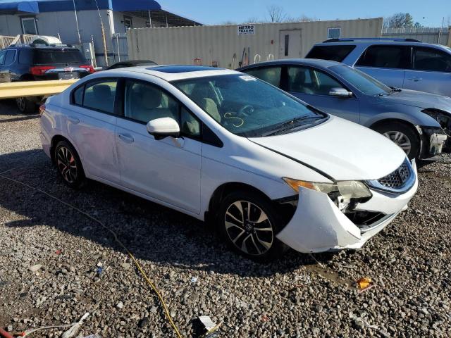 19XFB2F84FE029403 - 2015 HONDA CIVIC EX WHITE photo 4