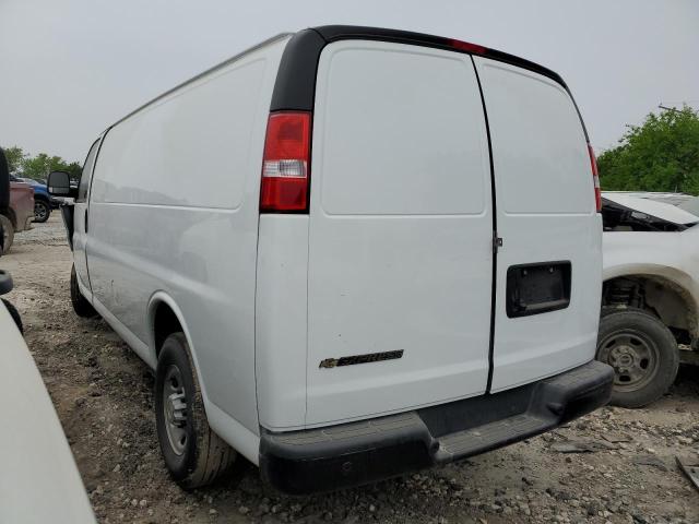 1GCWGBFP4P1220834 - 2023 CHEVROLET EXPRESS G2 WHITE photo 2