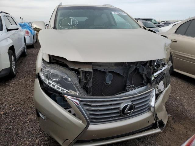 JTJZK1BA7F2422662 - 2015 LEXUS RX 350 SILVER photo 5