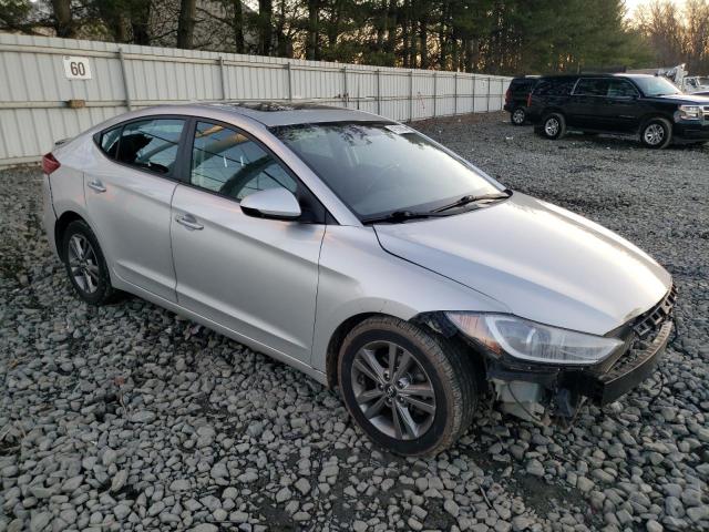 5NPD84LF8HH171496 - 2017 HYUNDAI ELANTRA SE SILVER photo 4