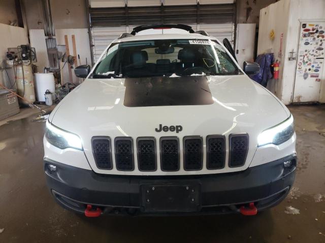 1C4PJMBX5KD407353 - 2019 JEEP CHEROKEE TRAILHAWK WHITE photo 5