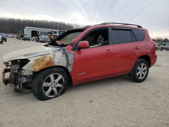 JTMBD31V576040638 - 2007 TOYOTA RAV4 LIMITED RED photo 1