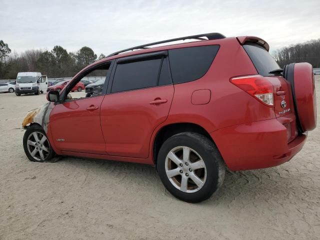 JTMBD31V576040638 - 2007 TOYOTA RAV4 LIMITED RED photo 2