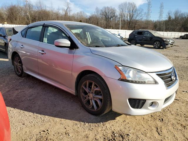 3N1AB7AP9DL731198 - 2013 NISSAN SENTRA S SILVER photo 4