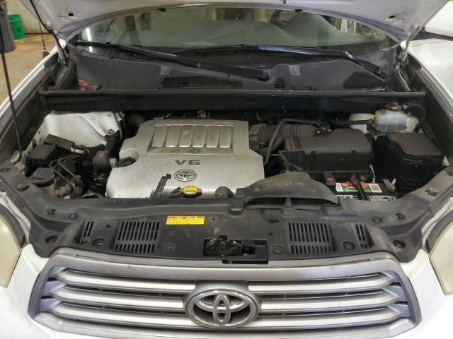 JTEDS41A492084315 - 2009 TOYOTA HIGHLANDER WHITE photo 11