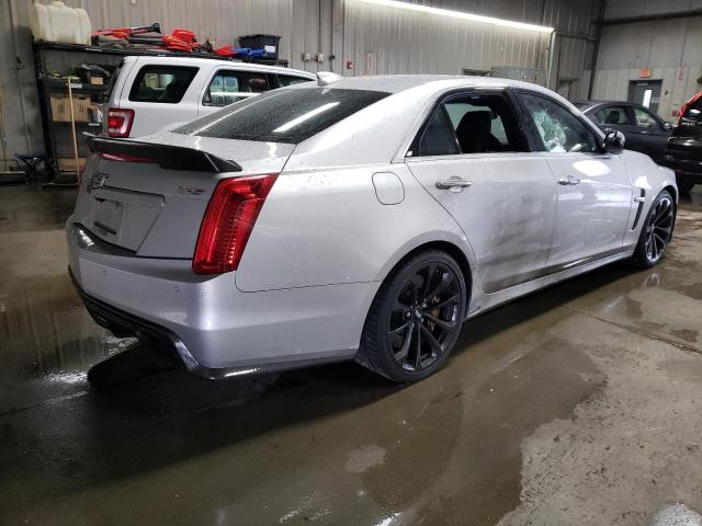 1G6A15S68H0131448 - 2017 CADILLAC CTS-V SILVER photo 3