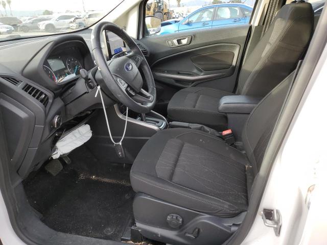 MAJ3S2GE8LC384428 - 2020 FORD ECOSPORT SE WHITE photo 7