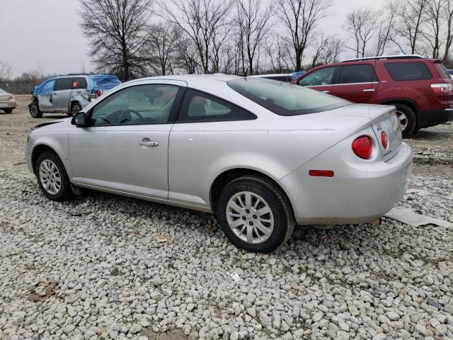 1G1AK18H897224080 - 2009 CHEVROLET COBALT LS SILVER photo 2