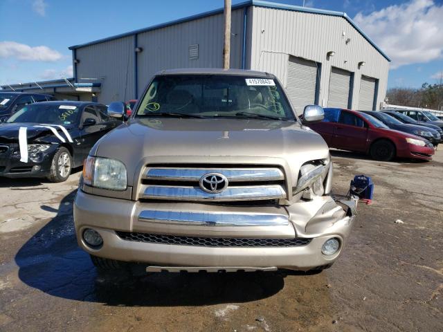 5TBRT34183S428377 - 2003 TOYOTA TUNDRA ACCESS CAB SR5 BEIGE photo 5