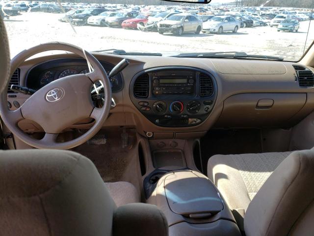 5TBRT34183S428377 - 2003 TOYOTA TUNDRA ACCESS CAB SR5 BEIGE photo 8