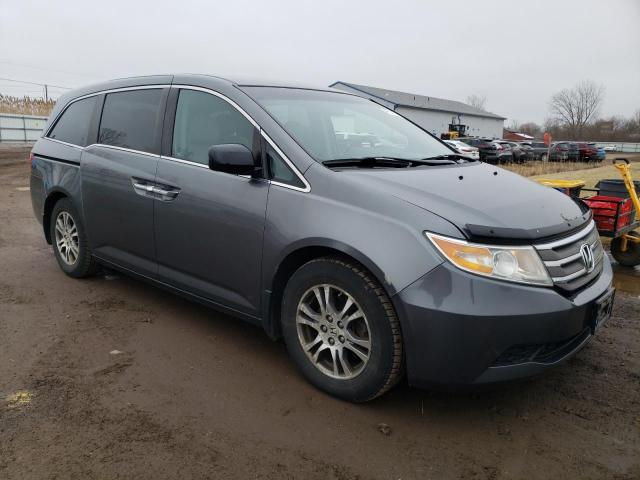 5FNRL5H47CB067039 - 2012 HONDA ODYSSEY EX GRAY photo 4