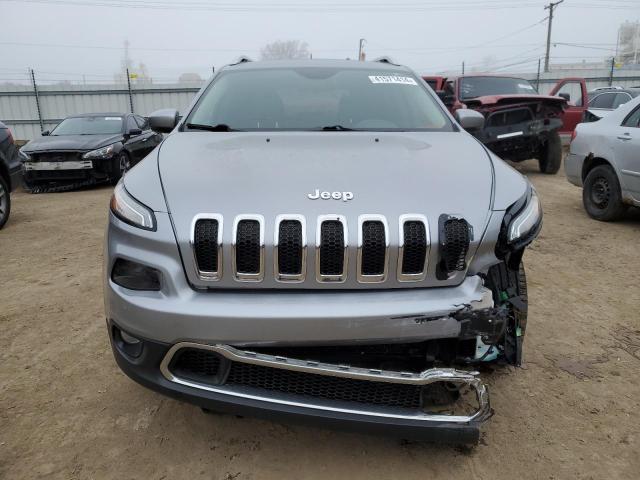 1C4PJMDS9FW648098 - 2015 JEEP CHEROKEE LIMITED SILVER photo 5