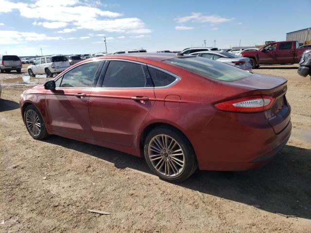 3FA6P0HD1ER247392 - 2014 FORD FUSION SE BURGUNDY photo 2