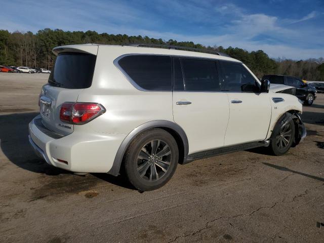 JN8AY2NF9H9304994 - 2017 NISSAN ARMADA PLATINUM WHITE photo 3