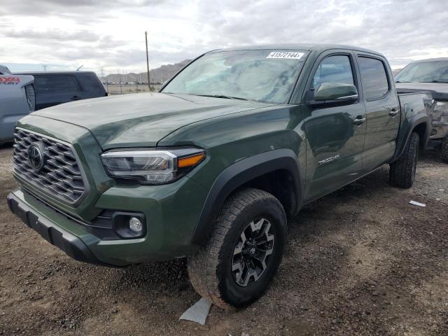 5TFCZ5AN6MX259180 - 2021 TOYOTA TACOMA DOUBLE CAB GREEN photo 1