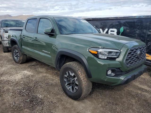 5TFCZ5AN6MX259180 - 2021 TOYOTA TACOMA DOUBLE CAB GREEN photo 4