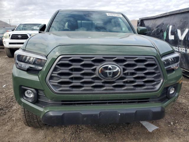 5TFCZ5AN6MX259180 - 2021 TOYOTA TACOMA DOUBLE CAB GREEN photo 5