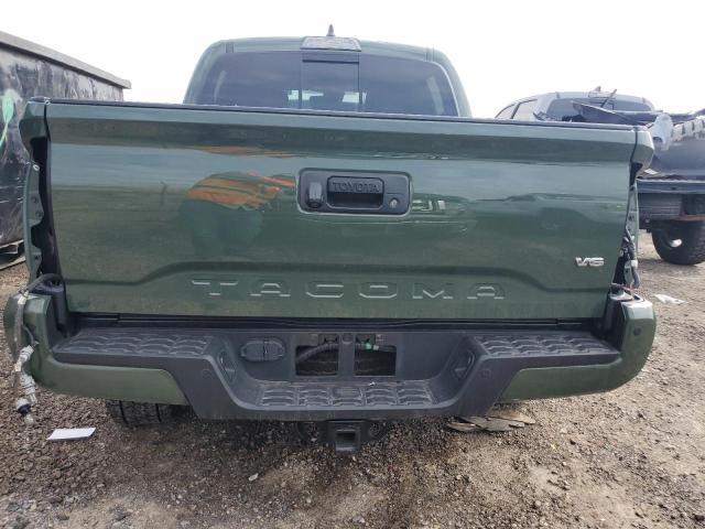 5TFCZ5AN6MX259180 - 2021 TOYOTA TACOMA DOUBLE CAB GREEN photo 6