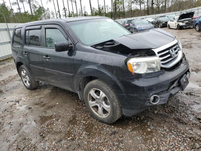 5FNYF3H50CB009662 - 2012 HONDA PILOT EXL BLACK photo 4