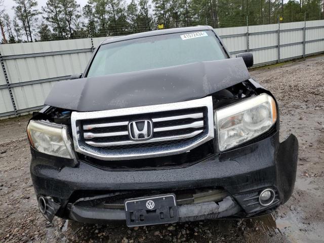 5FNYF3H50CB009662 - 2012 HONDA PILOT EXL BLACK photo 5