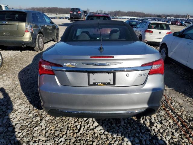 1C3BCBEB9DN526825 - 2013 CHRYSLER 200 TOURING SILVER photo 6