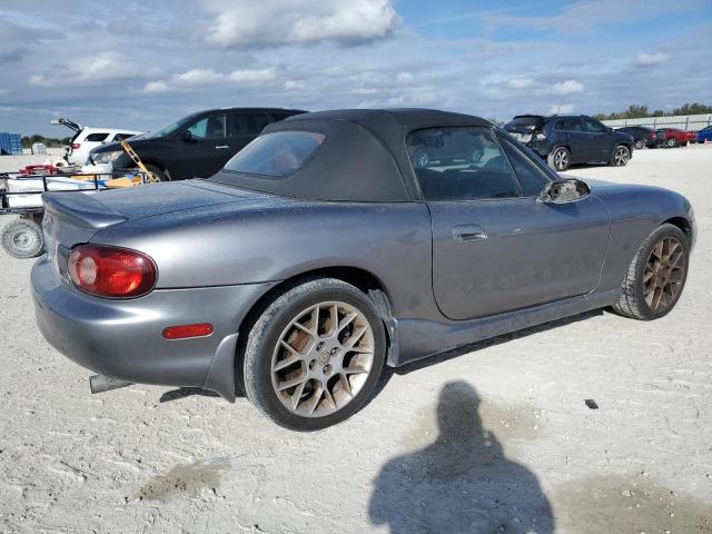 JM1NB353X20224724 - 2002 MAZDA MX-5 MIATA BASE GRAY photo 3