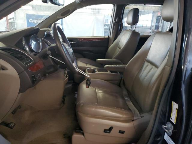 2C4RC1CG8ER215202 - 2014 CHRYSLER TOWN & COU TOURING L BLACK photo 7