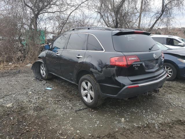 2HNYD2H43AH514605 - 2010 ACURA MDX TECHNOLOGY BLACK photo 2