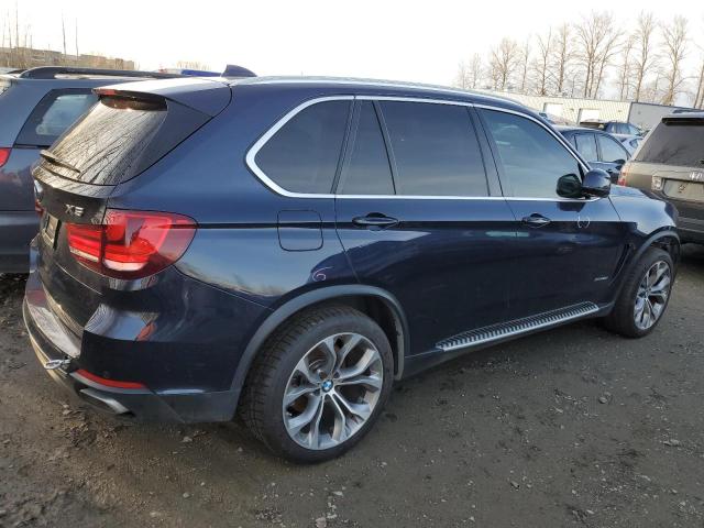 5UXKR6C5XG0J81979 - 2016 BMW X5 XDRIVE50I BLUE photo 3