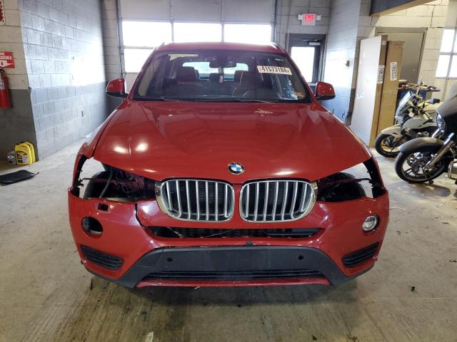 5UXWY3C53F0E95834 - 2015 BMW X3 XDRIVE28D RED photo 5