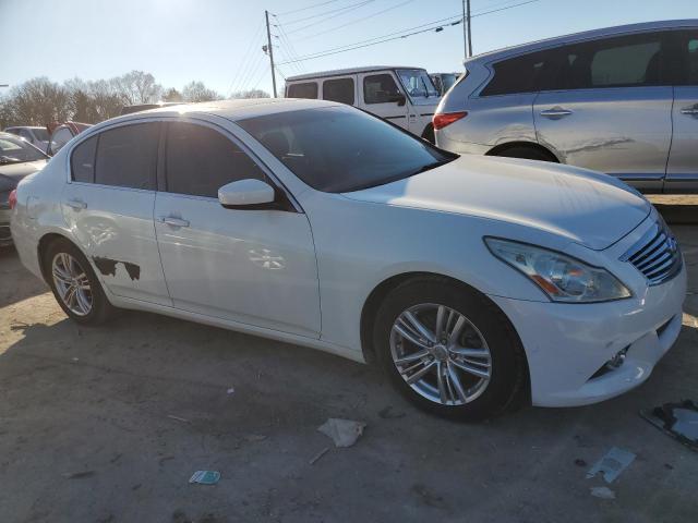 JN1CV6AP0BM303081 - 2011 INFINITI G37 BASE WHITE photo 4