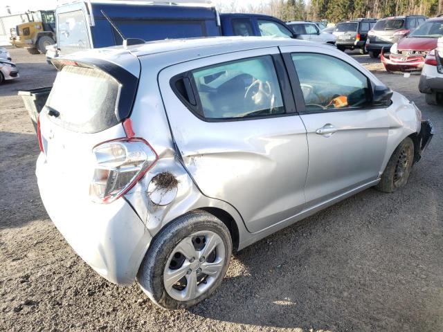 KL8CA6SA7MC729385 - 2021 CHEVROLET SPARK LS SILVER photo 3