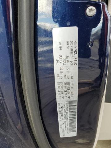 2C4RC1BG8HR598094 - 2017 CHRYSLER PACIFICA TOURING L BLUE photo 13