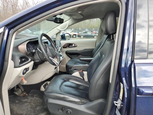 2C4RC1BG8HR598094 - 2017 CHRYSLER PACIFICA TOURING L BLUE photo 7