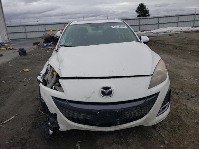 JM1BL1S60A1290291 - 2010 MAZDA 3 S WHITE photo 5