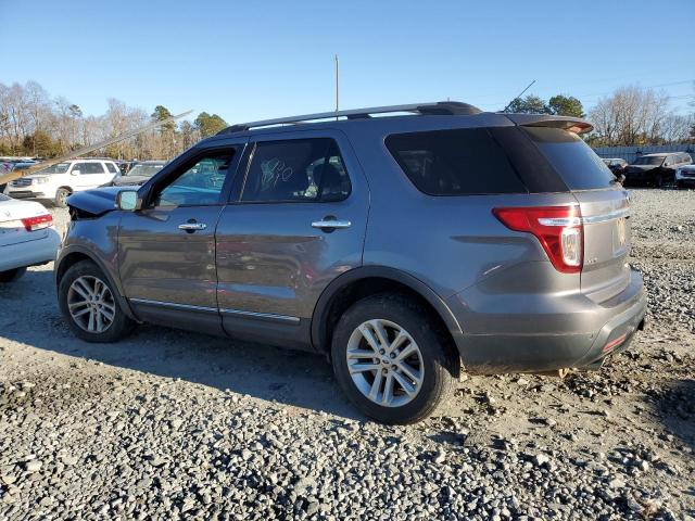 1FM5K8D80EGA52530 - 2014 FORD EXPLORER XLT GRAY photo 2