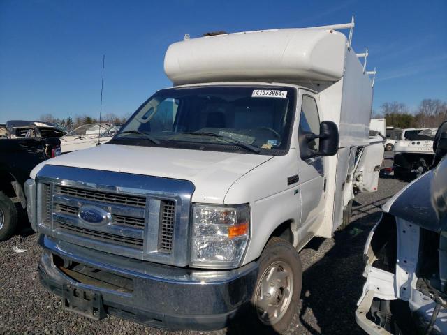 1FDSE3FL9CDA16753 - 2012 FORD ECONOLINE E350 SUPER DUTY CUTAWAY VAN WHITE photo 1