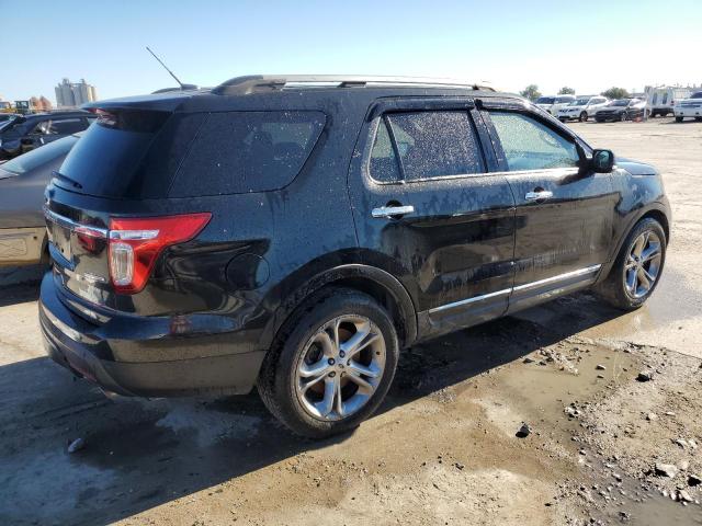 1FM5K7F8XFGB64664 - 2015 FORD EXPLORER LIMITED BLACK photo 3