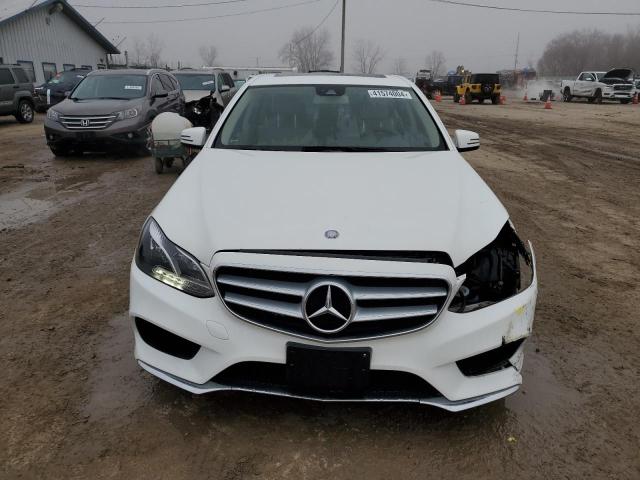 WDDHF8JB2EA814707 - 2014 MERCEDES-BENZ E 350 4MATIC WHITE photo 5