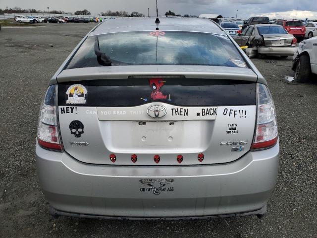 JTDKB20U640039621 - 2004 TOYOTA PRIUS SILVER photo 6