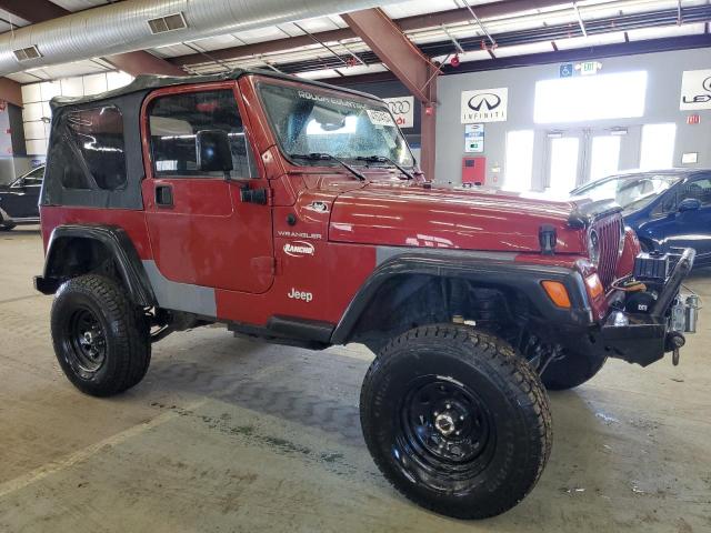 1J4FY29P6WP749961 - 1998 JEEP WRANGLER / SE RED photo 4