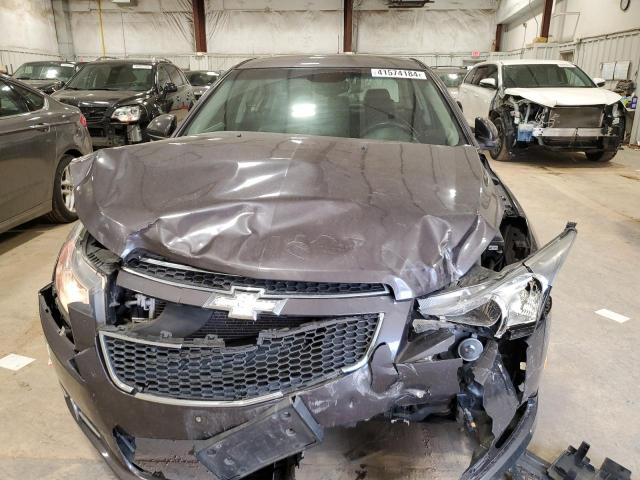 1G1PH5S96B7248806 - 2011 CHEVROLET CRUZE LTZ GRAY photo 5