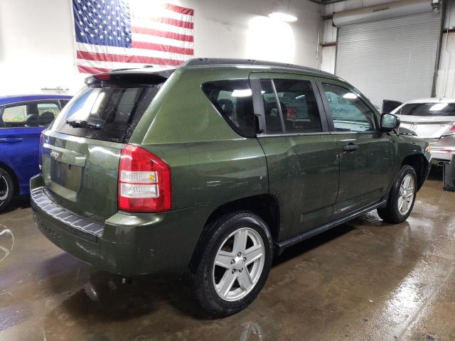 1J8FF47W57D265051 - 2007 JEEP COMPASS GREEN photo 3