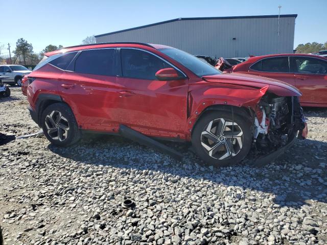 5NMJF3AE3PH184066 - 2023 HYUNDAI TUCSON SEL RED photo 4