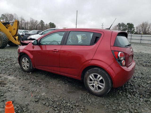 1G1JA6SHXC4131949 - 2012 CHEVROLET SONIC LS BURGUNDY photo 2