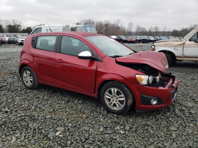 1G1JA6SHXC4131949 - 2012 CHEVROLET SONIC LS BURGUNDY photo 4