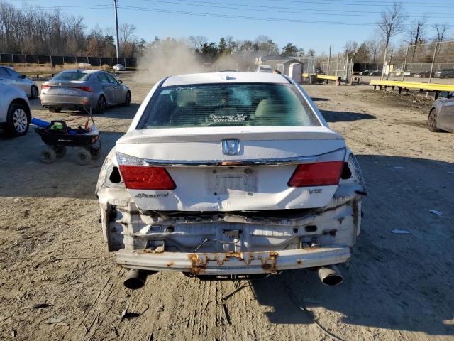 1HGCR3F86DA014908 - 2013 HONDA ACCORD EXL WHITE photo 6